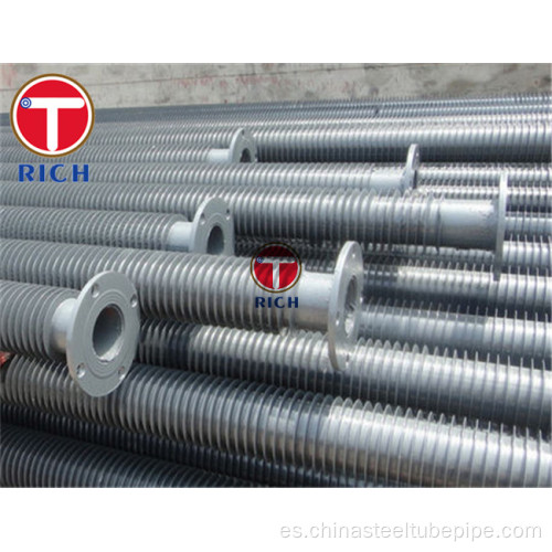 Acero al carbono ASME SA179 Aluminio L tubo con aletas